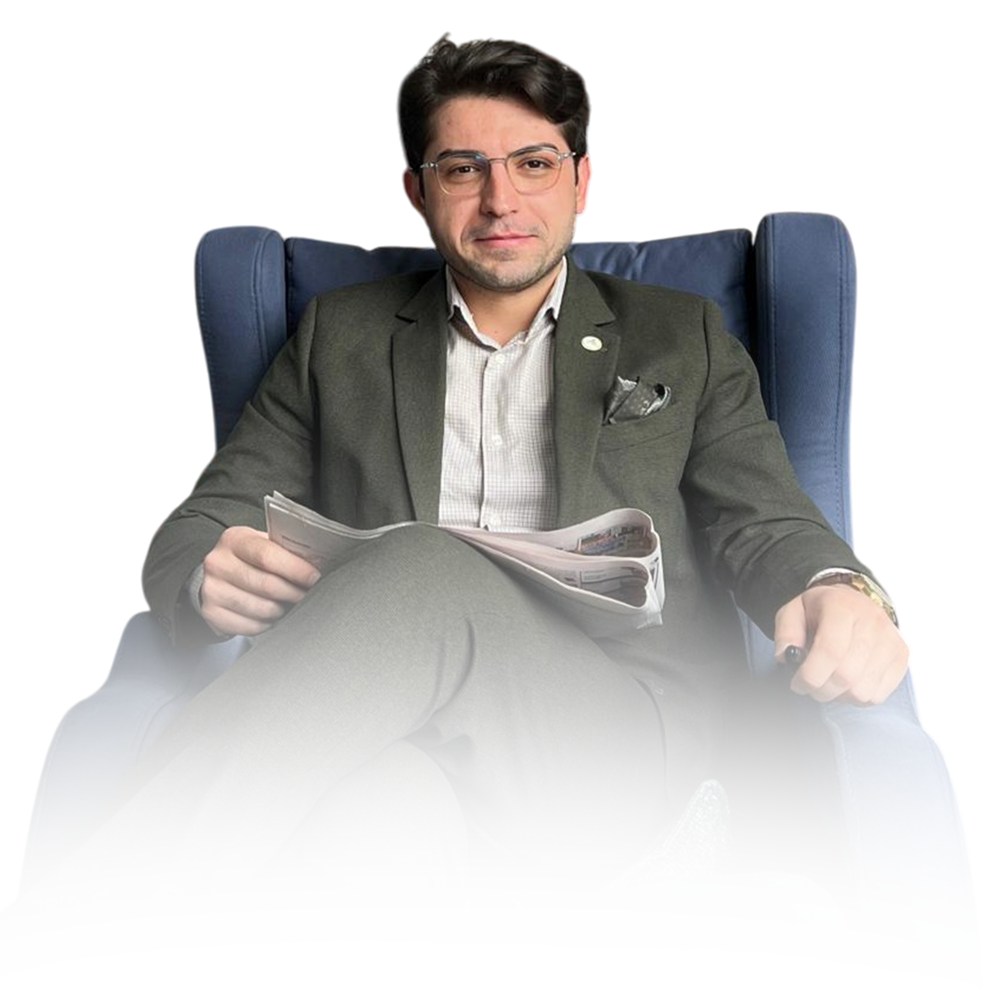 Sakin ve huzurlu bir psikolojik danışmanlık ortamında danışan ve danışman konuşuyor, rahatlatıcı mavi tonlarda